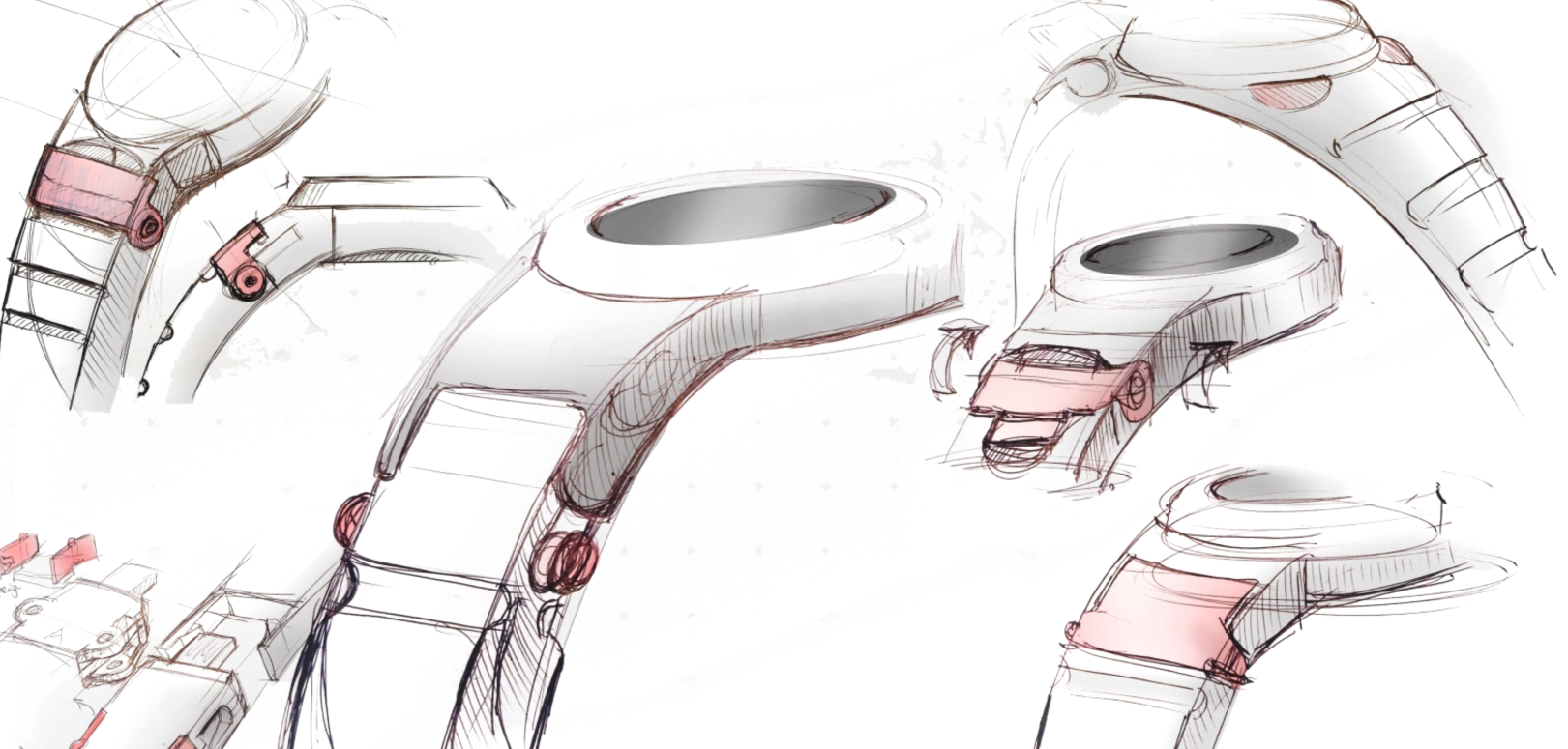 sketched concepts wearable