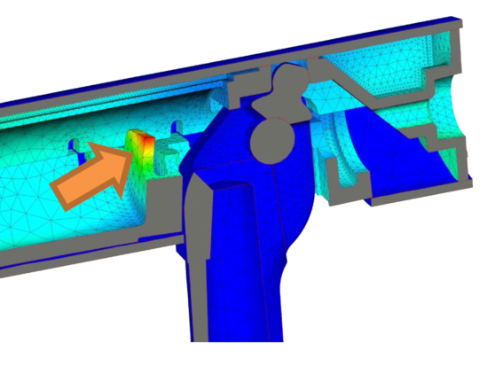 FEA stress analysis