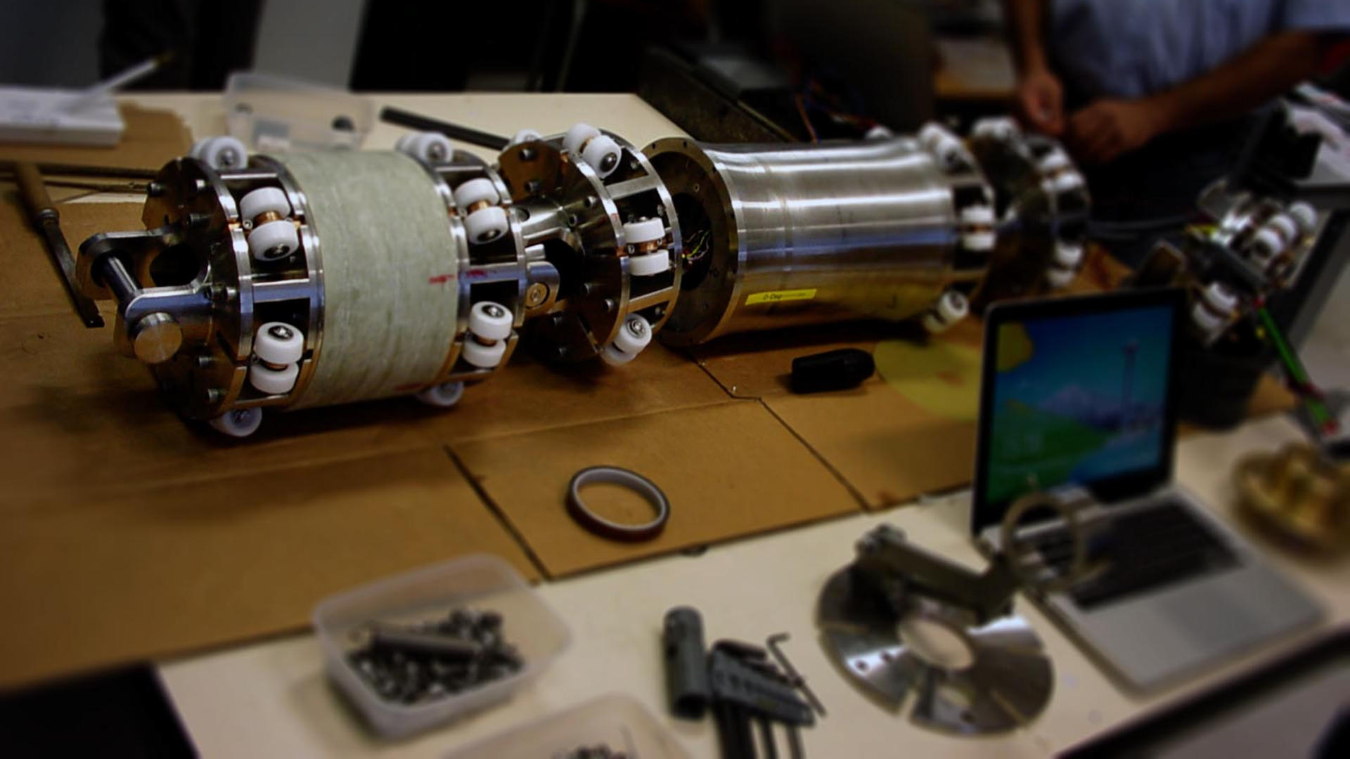 complex electro mechanical prototype