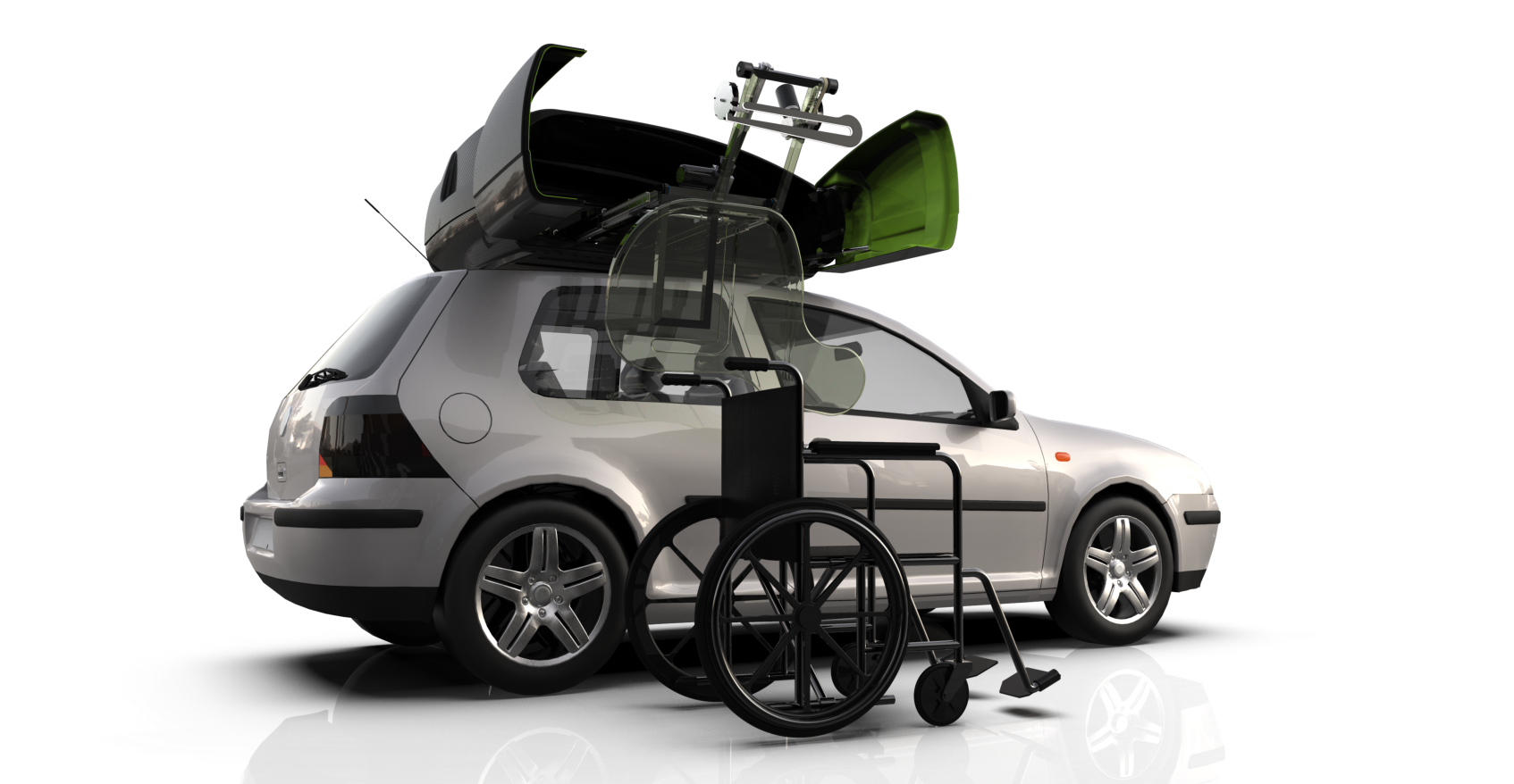concept rendering Vehicle roof box